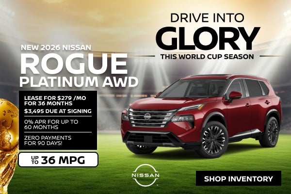 New 2026 Nissan Rogue Platinum AWD